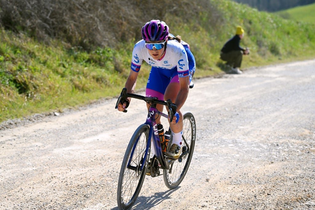 Kristen Faulkner at Strade Bianche