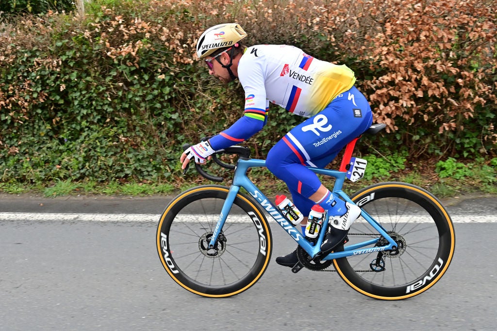 Peter Sagan wore a special edition helmet at the Tour of Flanders