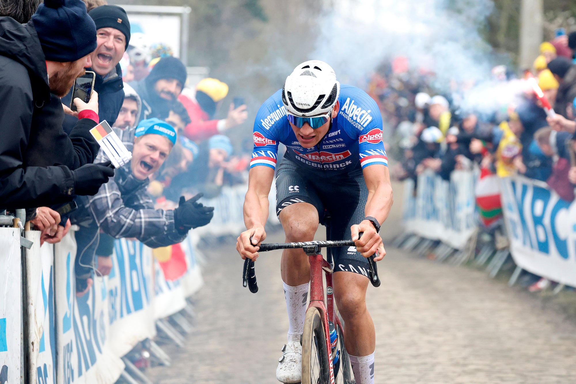 Van der Poel was stronger than everyone, except Pogačar.