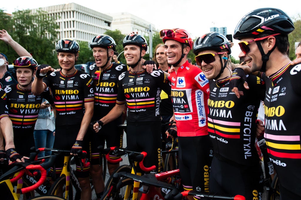 Jumbo-Visma won all three grand tours in 2023