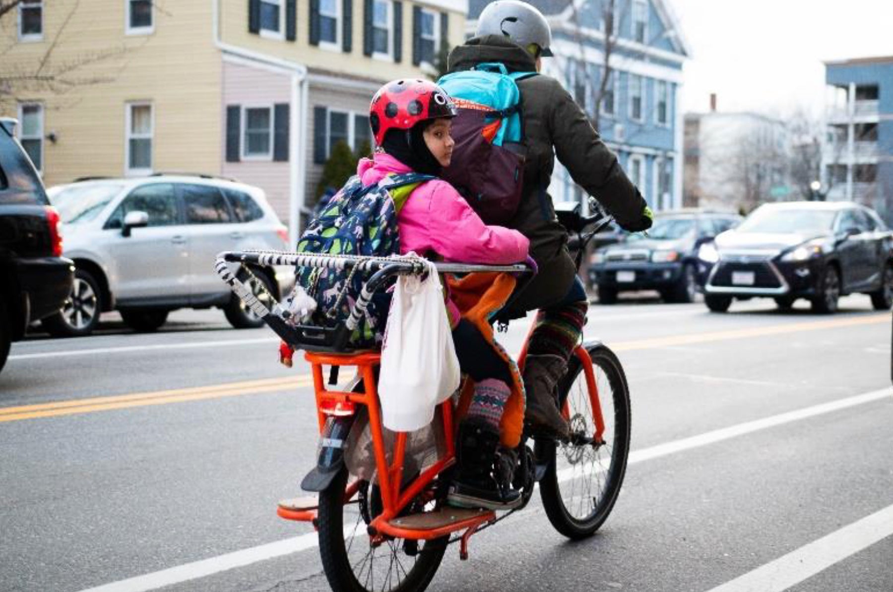 cambridge bike lanes urbanist update kid commute