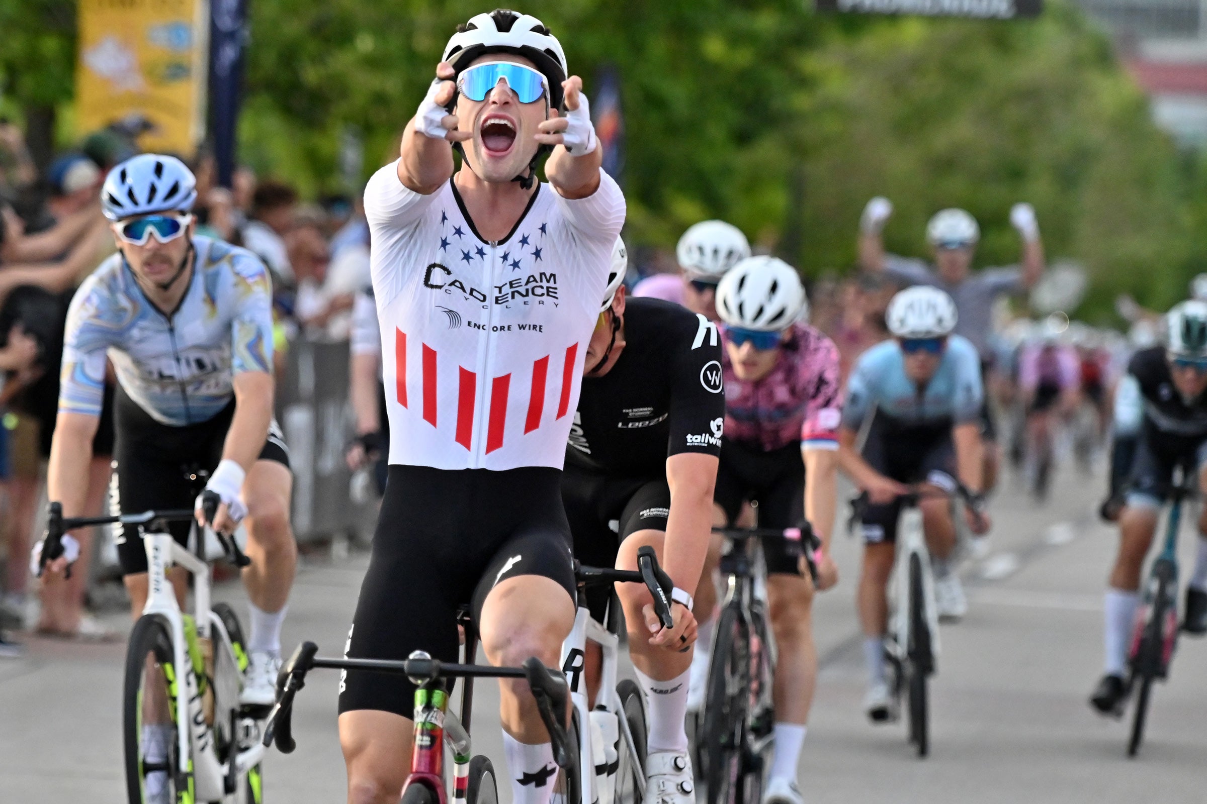 Introducing the Criterium Cowboy, Lucas Bourgoyne. (Photo credit: Utah Crits/@veloimages)
