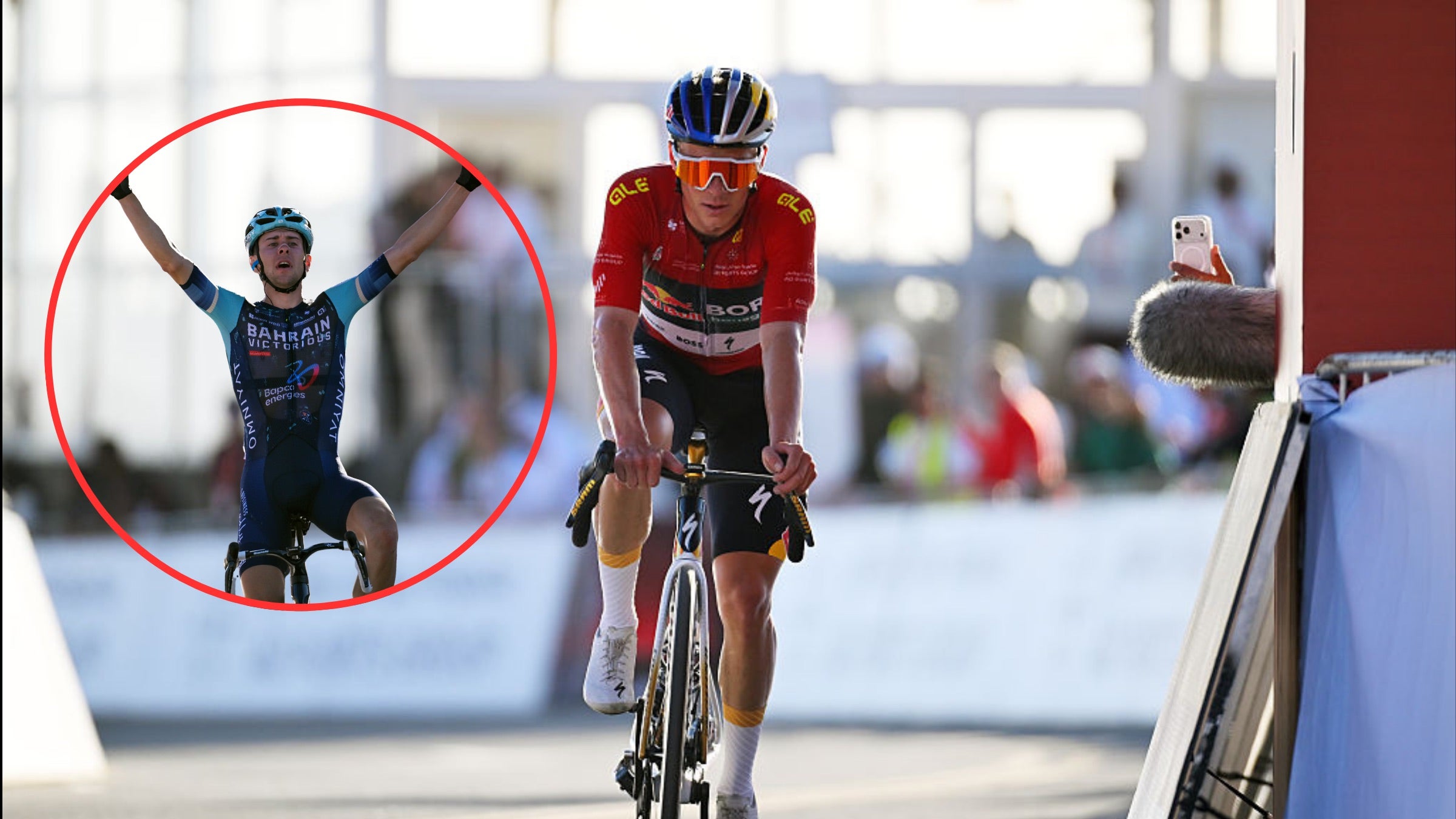 Evenepoel cracks in UAE Tour showdown