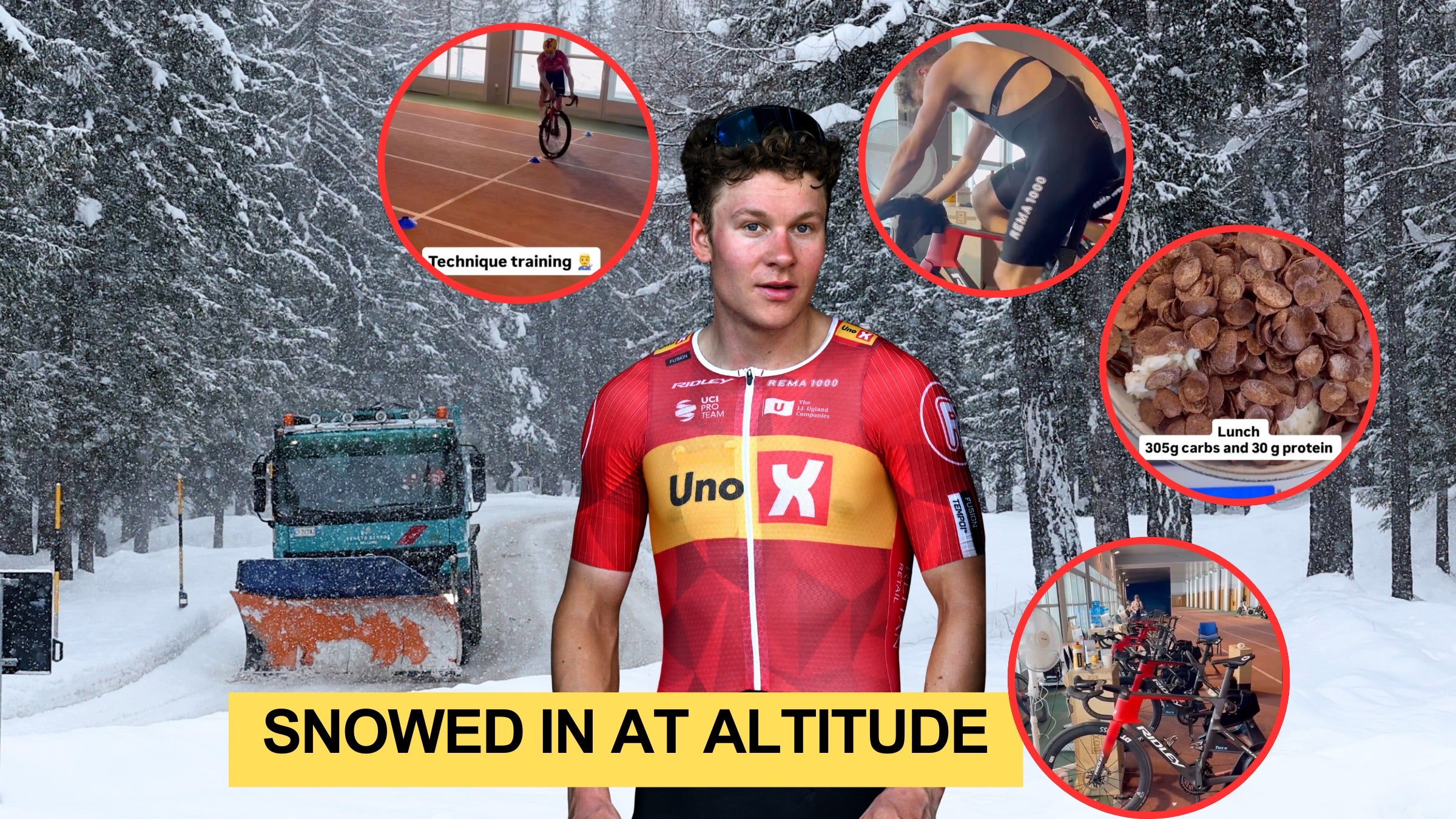 Uno-X Snowed in training camp